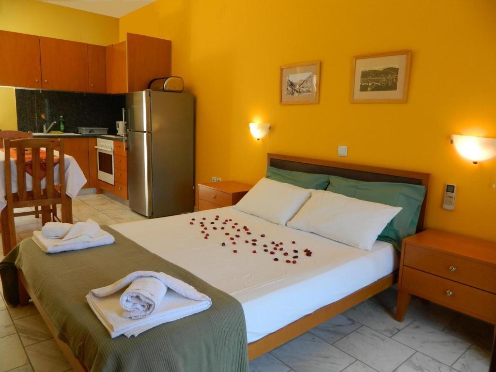 Forkis Apartments Vathy  Quarto foto